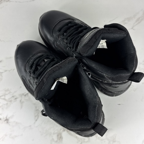 Reebok Rapid Response Work Boots Womens 7.5 Black Soft Toe Waterproof Tactical - Picture 7 of 9